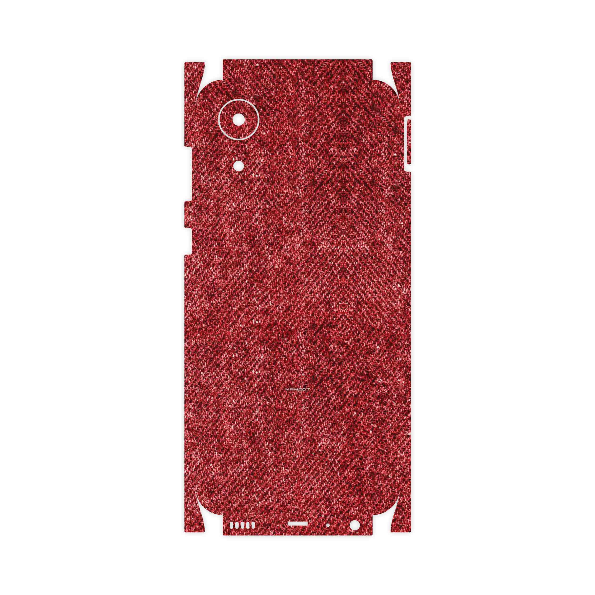 برچسب پوششی ماهوت مدل Fabric Texture 4-FullSkin مناسب برای گوشی موبایل سامسونگ Galaxy A03 Core