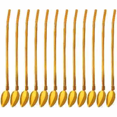 قاشق شربت خوری مدل ترلان کد T120 بسته 12 عددی