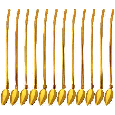 قاشق شربت خوری مدل ترلان کد T120 بسته 12 عددی