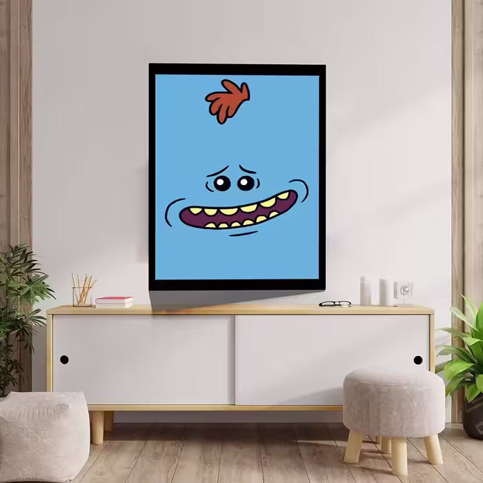 تابلو مدل Rick &amp; Morty کد F-1038