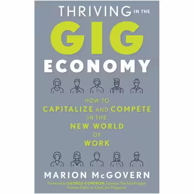 کتاب Thriving in the Gig Economy اثر Marion McGovern and George Gendron انتشارات Weiser