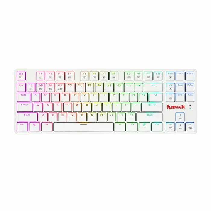 کیبورد بی سیم مکانیکال ردراگون K539 Anubis RGB White