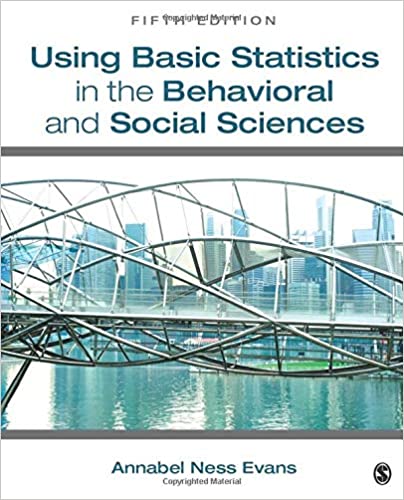 خرید و دانلود نسخه کامل کتاب Using Basic Statistics in the Behavioral and Social Sciences (5th Edition) - pdf