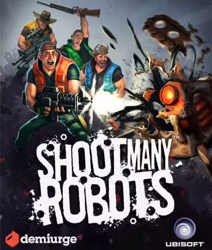 بازی کامپیوتر shoot many robots