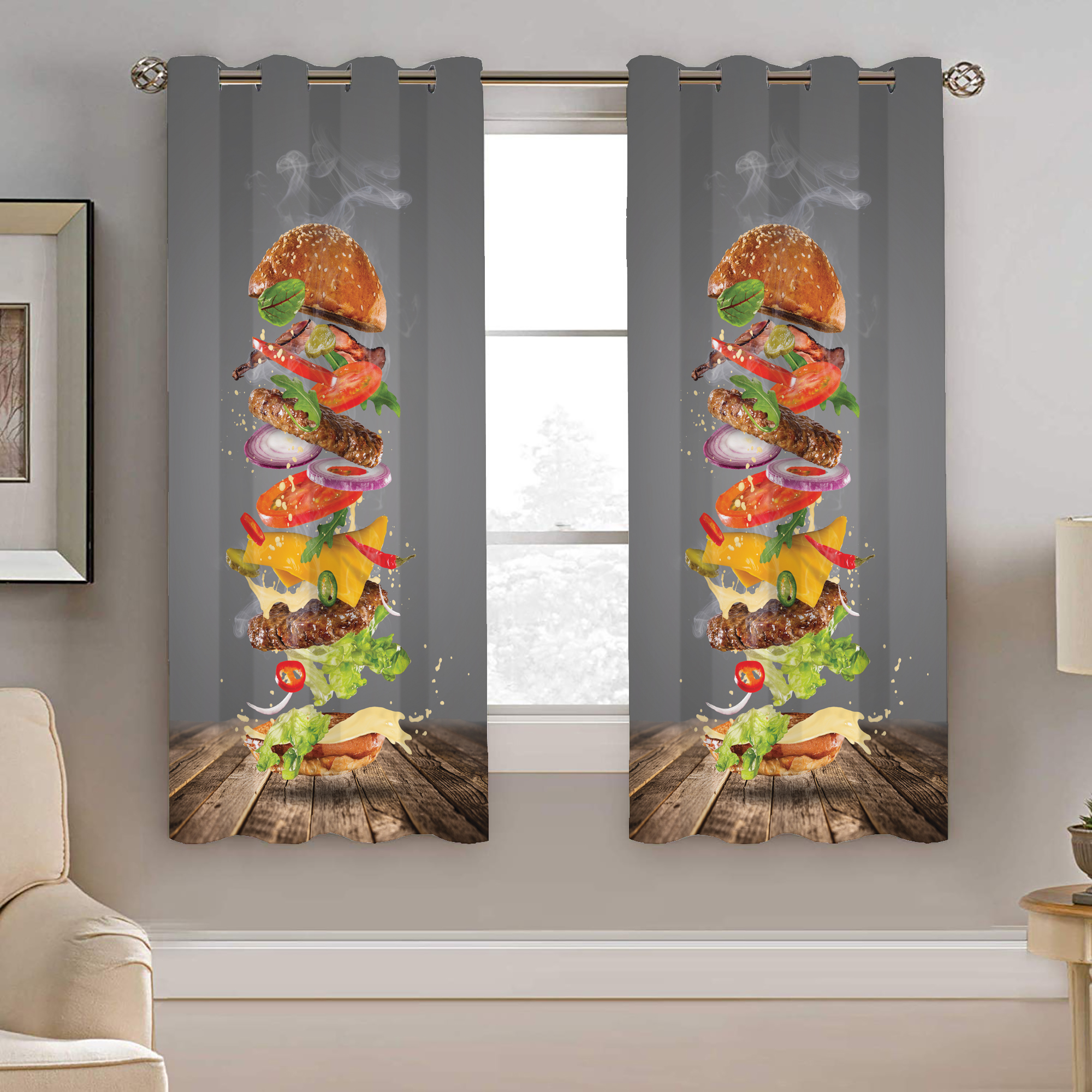 پرده نیروانا مدل plk2788 سایز 190 × 140 سانتی متر