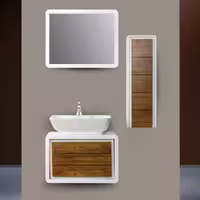 روشویی کابینتی مدل آلارا ابعاد 40 در 60 تمام پی وی سی ضد آب ارسال به سراسر ایران