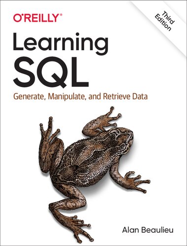 خرید و دانلود نسخه کامل کتاب Learning SQL: Generate, Manipulate, and Retrieve Data