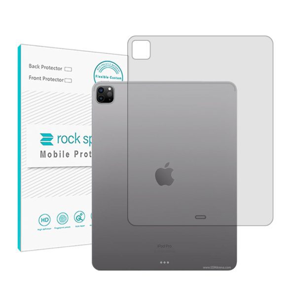 گلس پشت تبلت اپل iPad Pro 129 2022 مدل نانو هیدروژل شفاف برند راک اسپیس کد 23935XL
