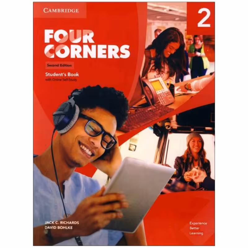 Four corners 2   2nd  کتاب زبان فور کورنرز 2 ویرایش دوم 