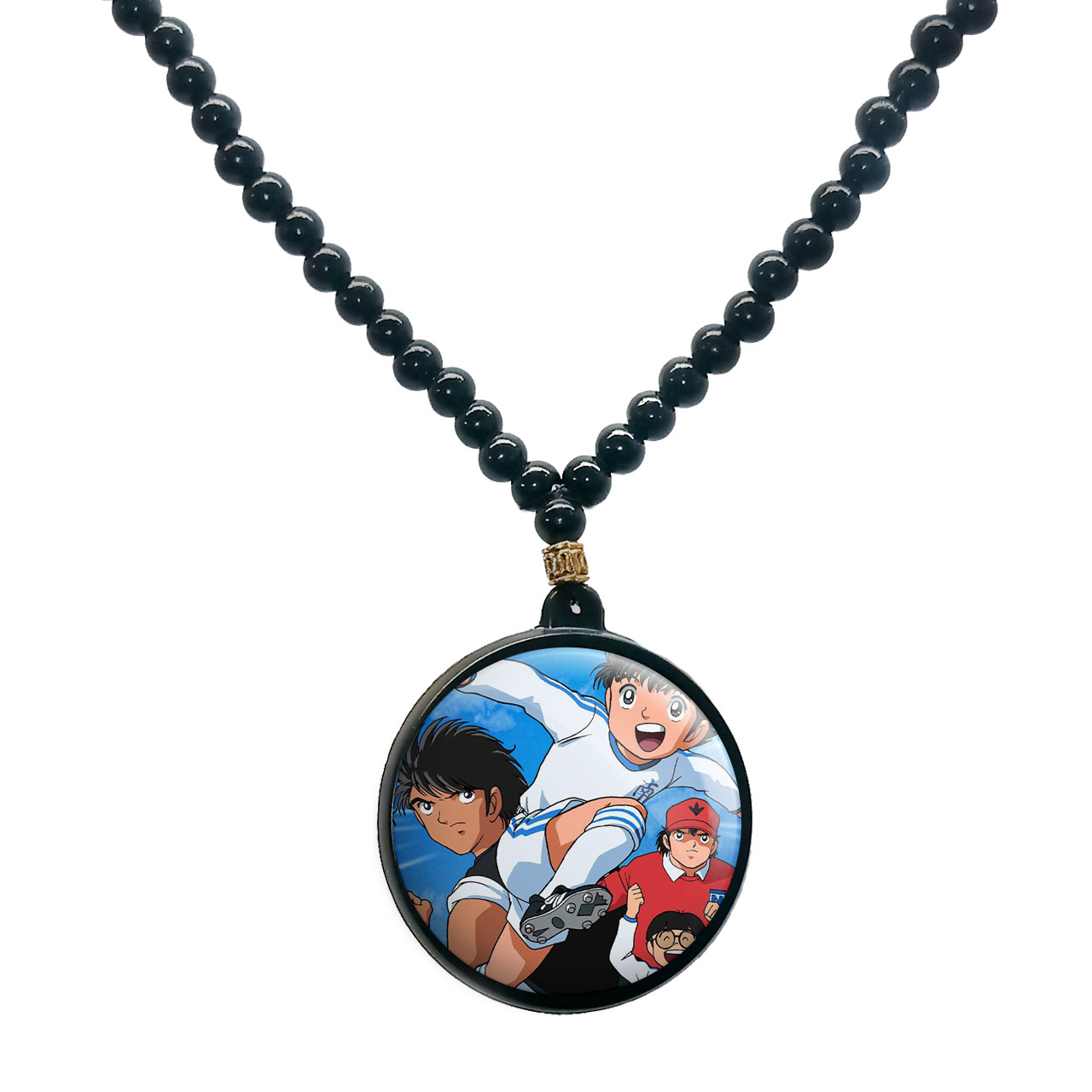 گردنبند پرمانه طرح فوتبالیست ها کد pmd.22328 مدل دو طرفه