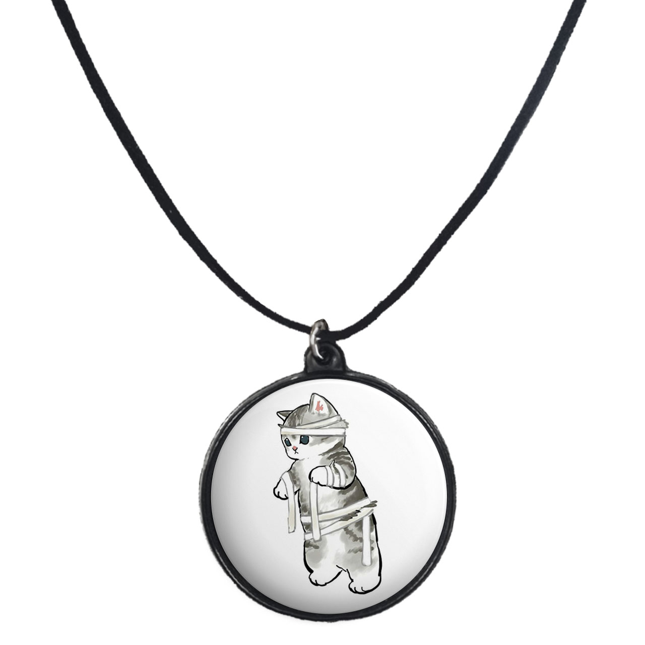 گردنبند پرمانه طرح حیوانات کیوت کد pmb.21557 مدل دو طرفه