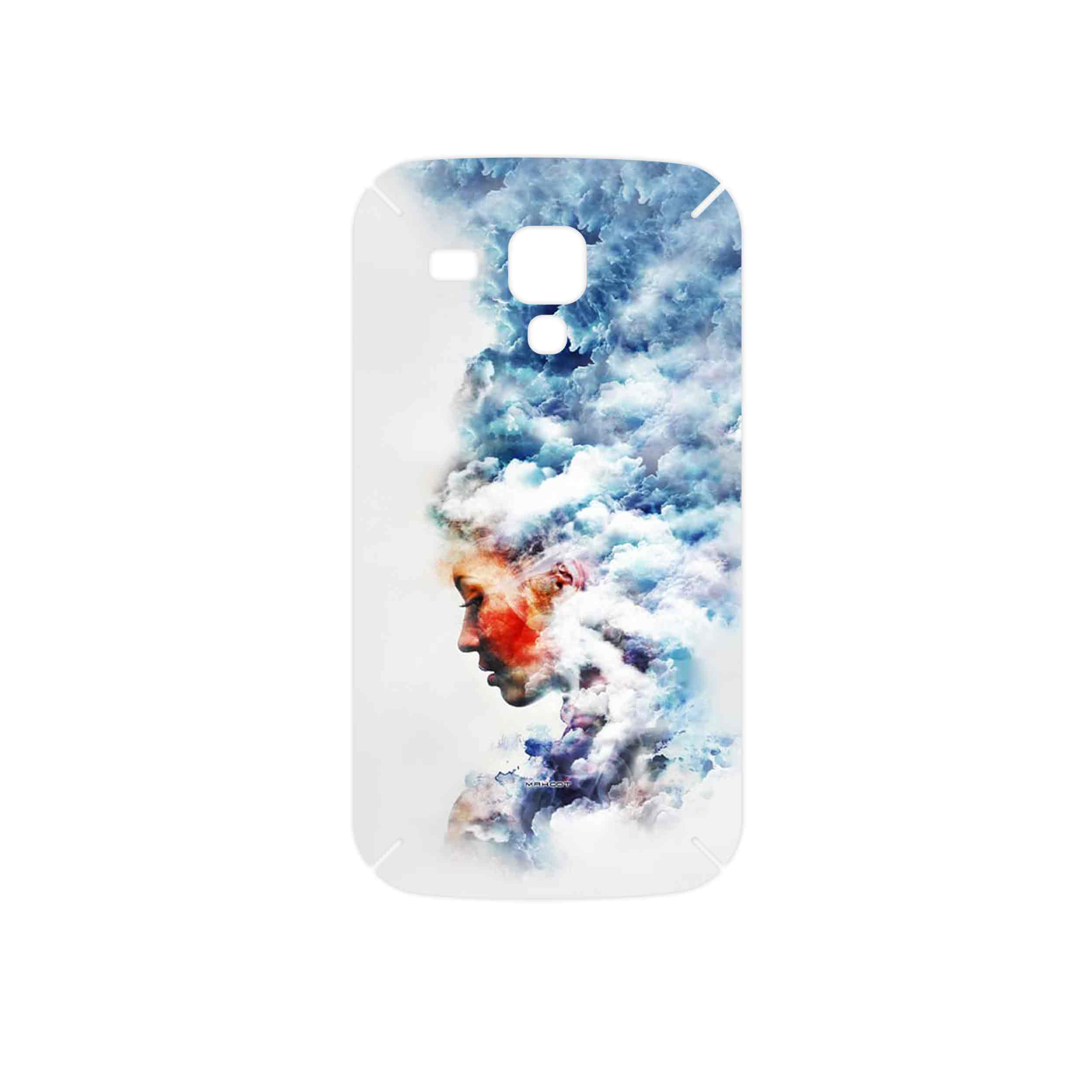 برچسب پوششی ماهوت مدل Women and the Cloud Digital Art مناسب برای گوشی موبایل سامسونگ Galaxy S Duos GT S7562