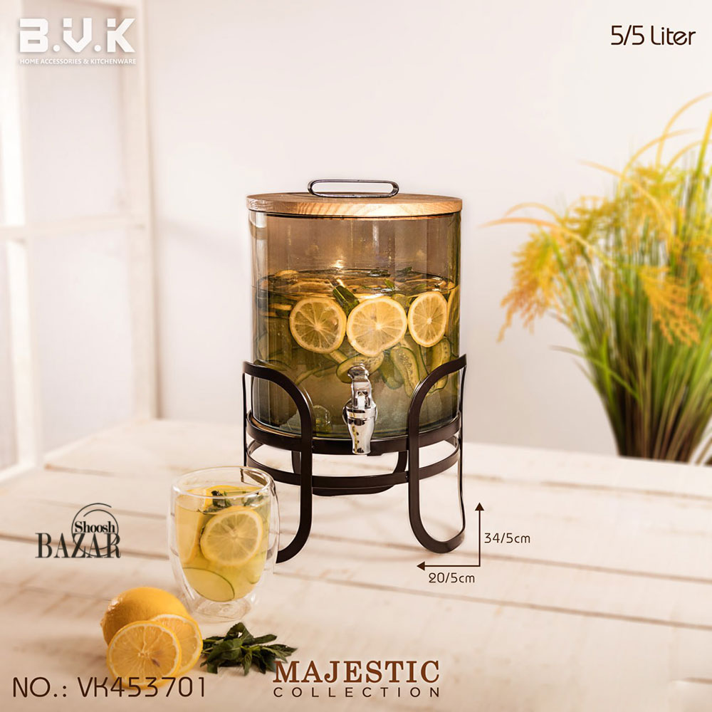 کلمن شیشه ای بی وی کی کد 453701 مدل مجستیک