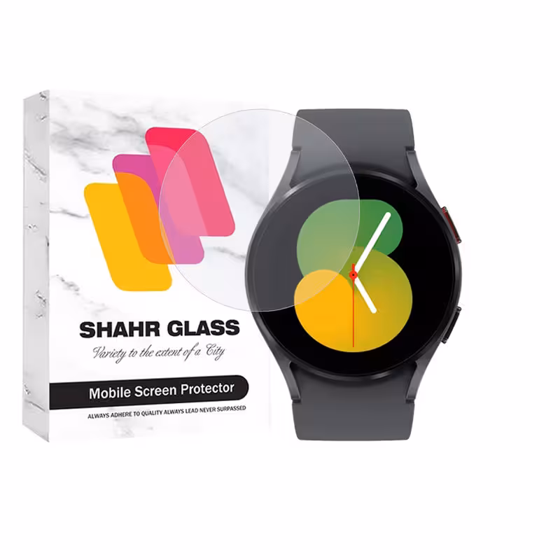 محافظ صفحه نمایش شهر گلس مدل SMPWATCHS مناسب برای ساعت هوشمند سامسونگ Galaxy Watch 5 44 mm | کالا برتری