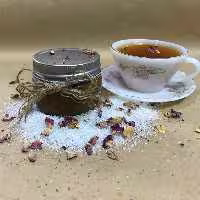 هاریکا.کارامل گل محمدی وتکه های گردو .پرانرژی و سرشار از ویتامین 
