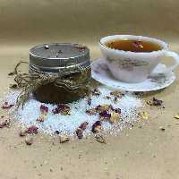 هاریکا.کارامل گل محمدی وتکه های گردو .پرانرژی و سرشار از ویتامین 