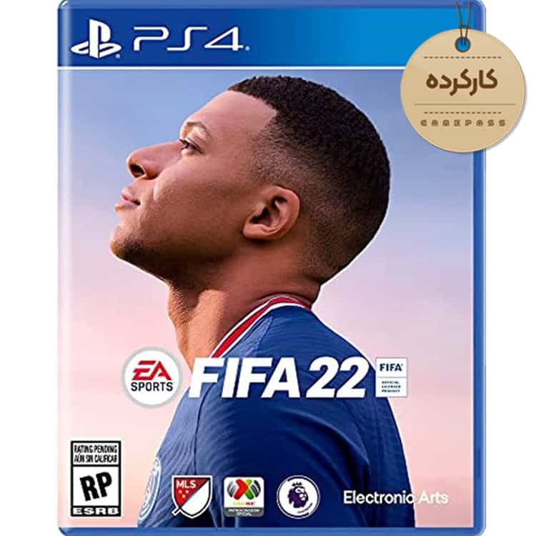 دیسک بازی FIFA 22 کارکرده – مخصوص PS4