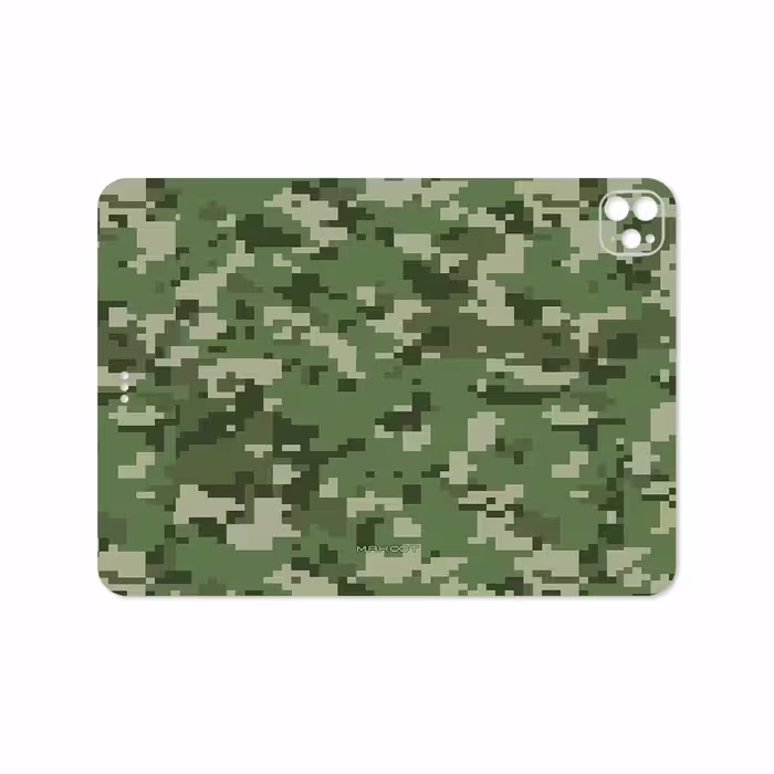 برچسب پوششی ماهوت مدل Army-Green-Pixel مناسب برای تبلت اپل iPad Pro 11 (GEN 2) 2020 A2231