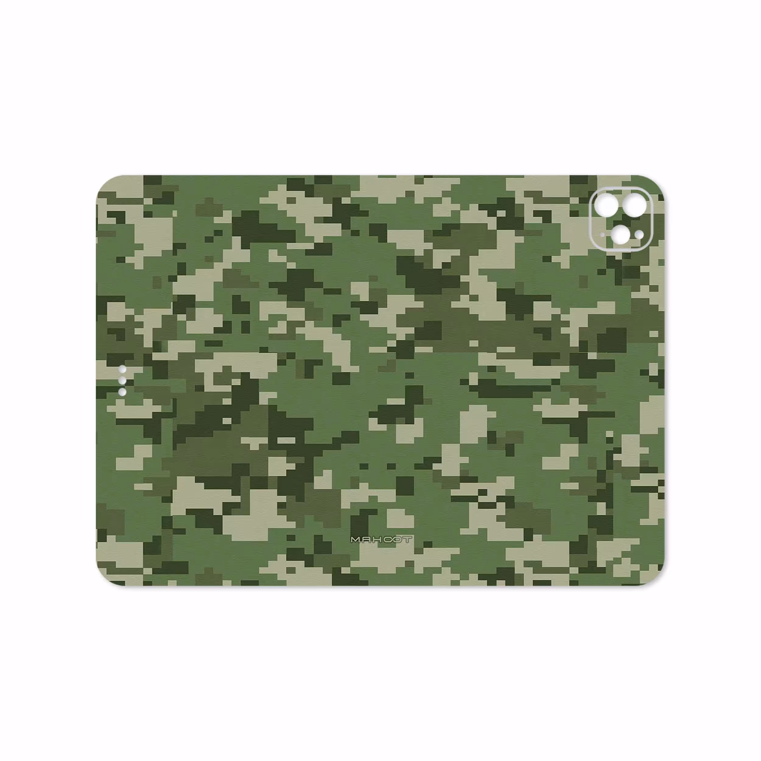 برچسب پوششی ماهوت مدل Army-Green-Pixel مناسب برای تبلت اپل iPad Pro 11 (GEN 2) 2020 A2231