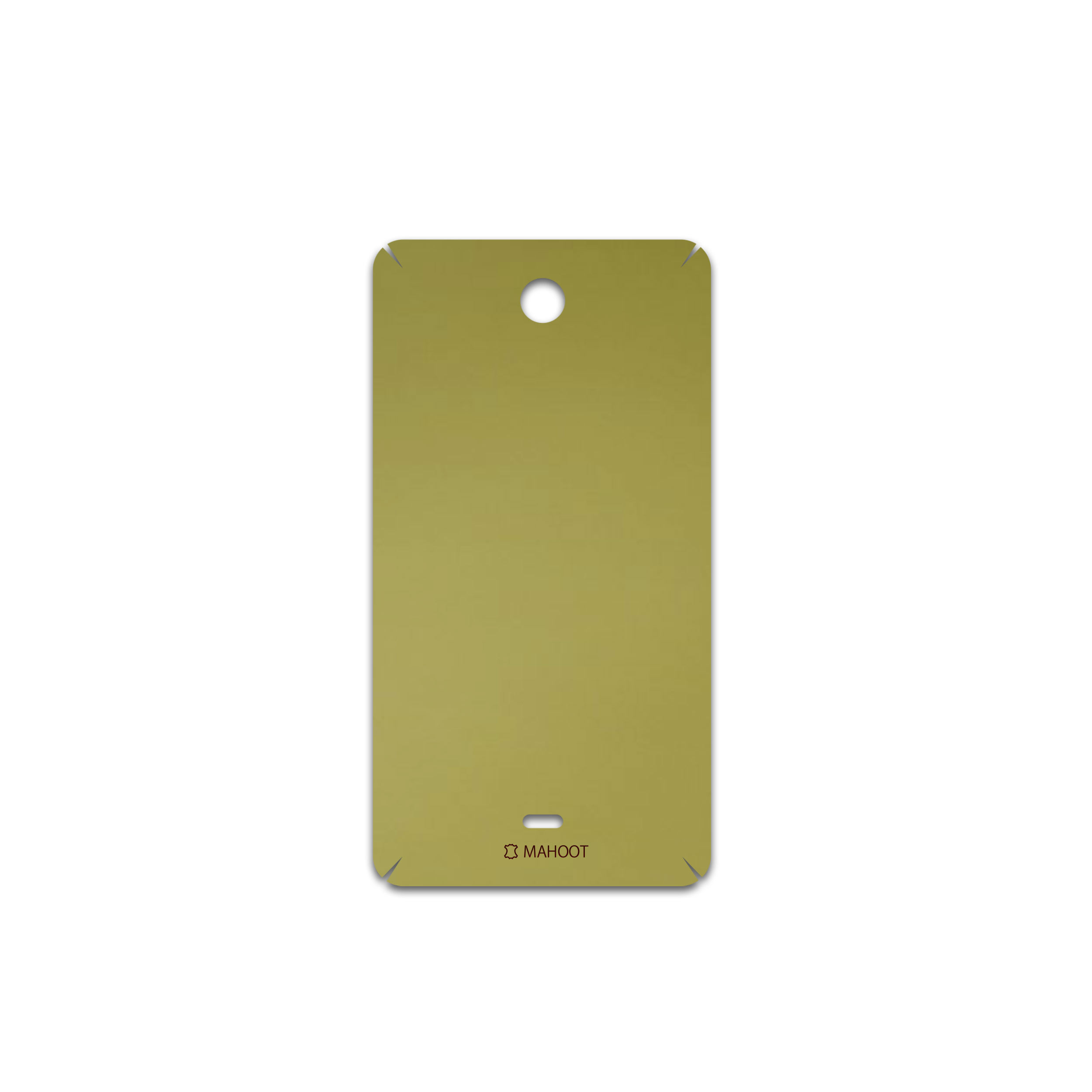 برچسب پوششی ماهوت مدل Matte-Gold مناسب برای گوشی موبایل مایکروسافت Lumia 430