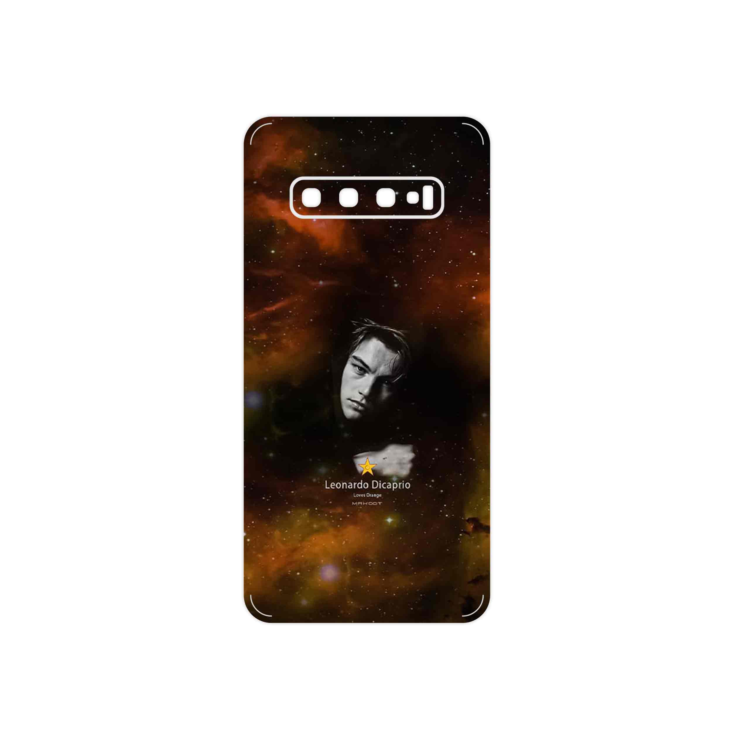 برچسب پوششی ماهوت مدل Leonardo Dicaprio مناسب برای گوشی موبایل سامسونگ Galaxy S10