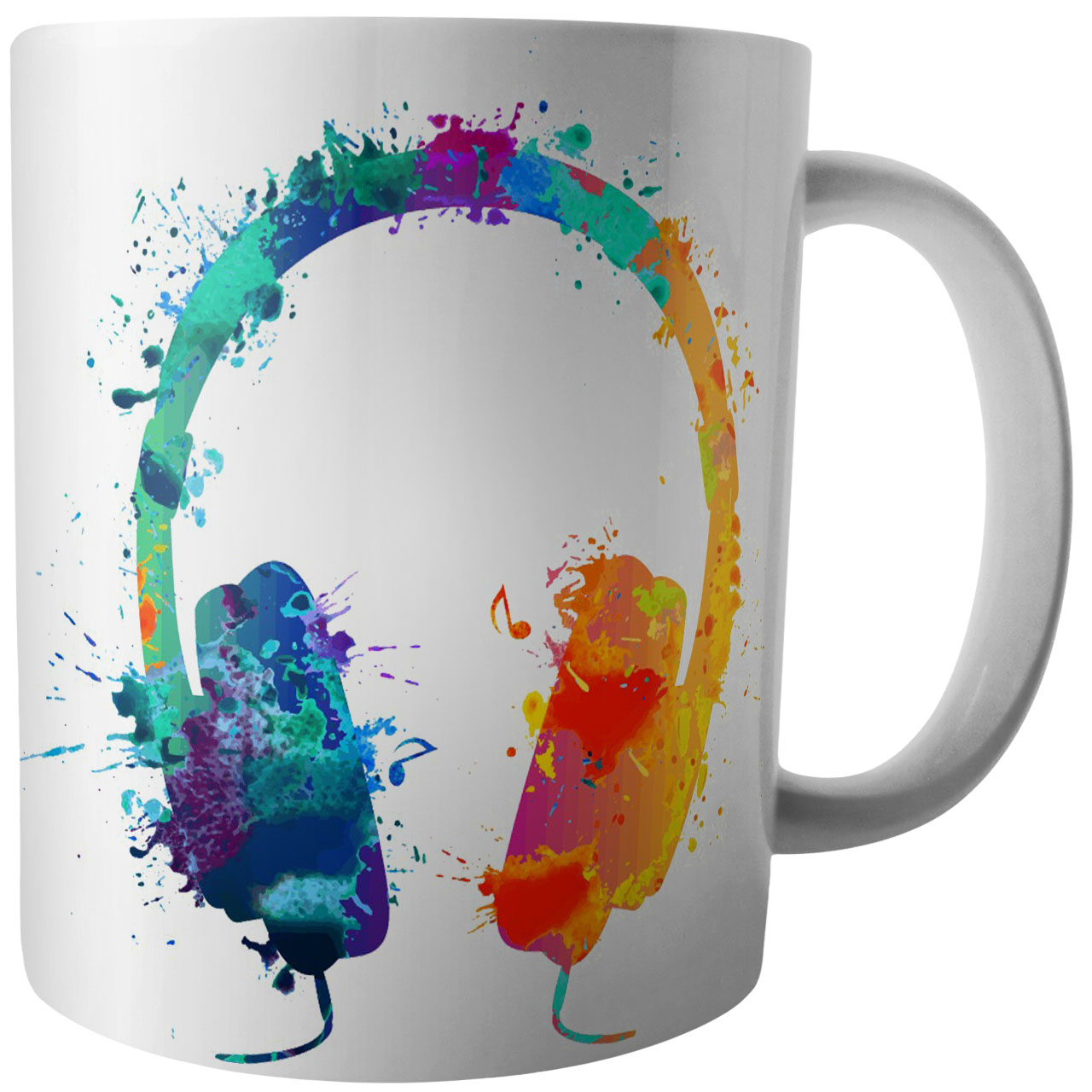 ماگ طرح هدفن کد B725