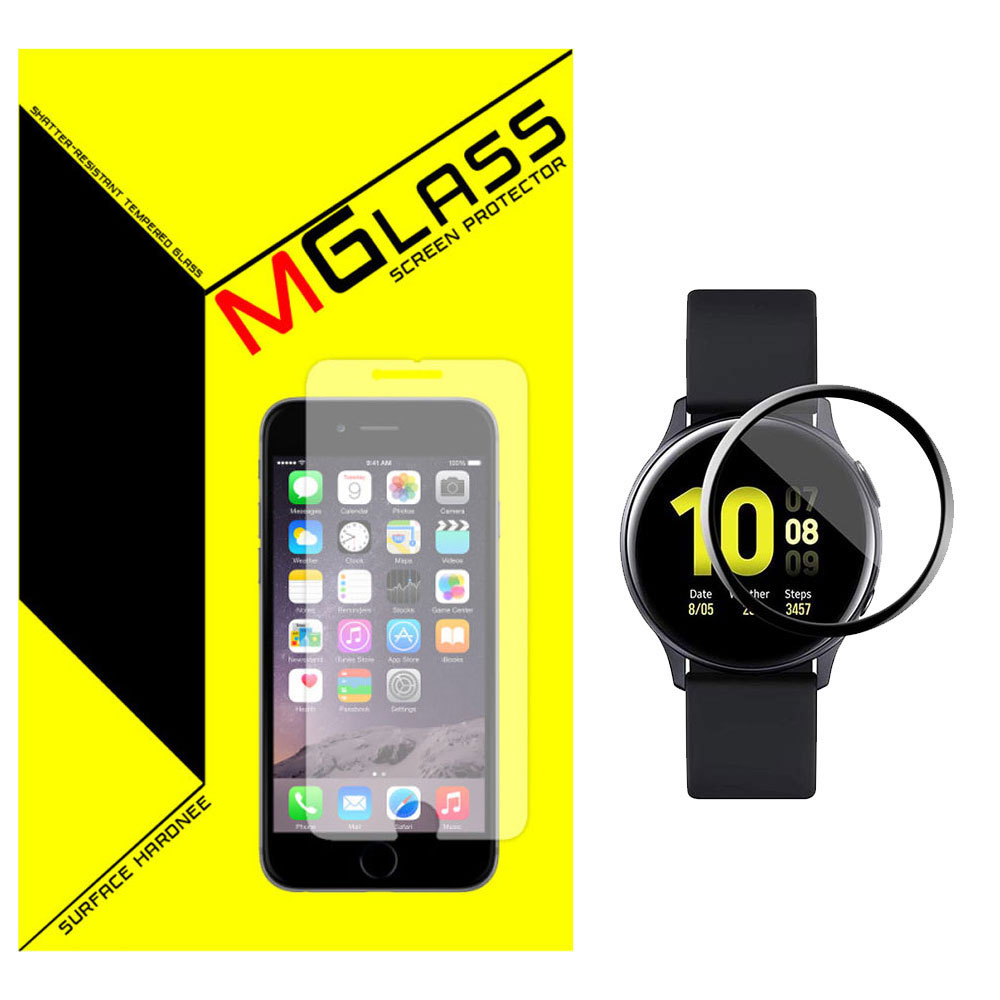 محافظ صفحه نمایش ام گلس مدل PMMA-01 مناسب برای ساعت هوشمند سامسونگ Galaxy Watch Active 40mm