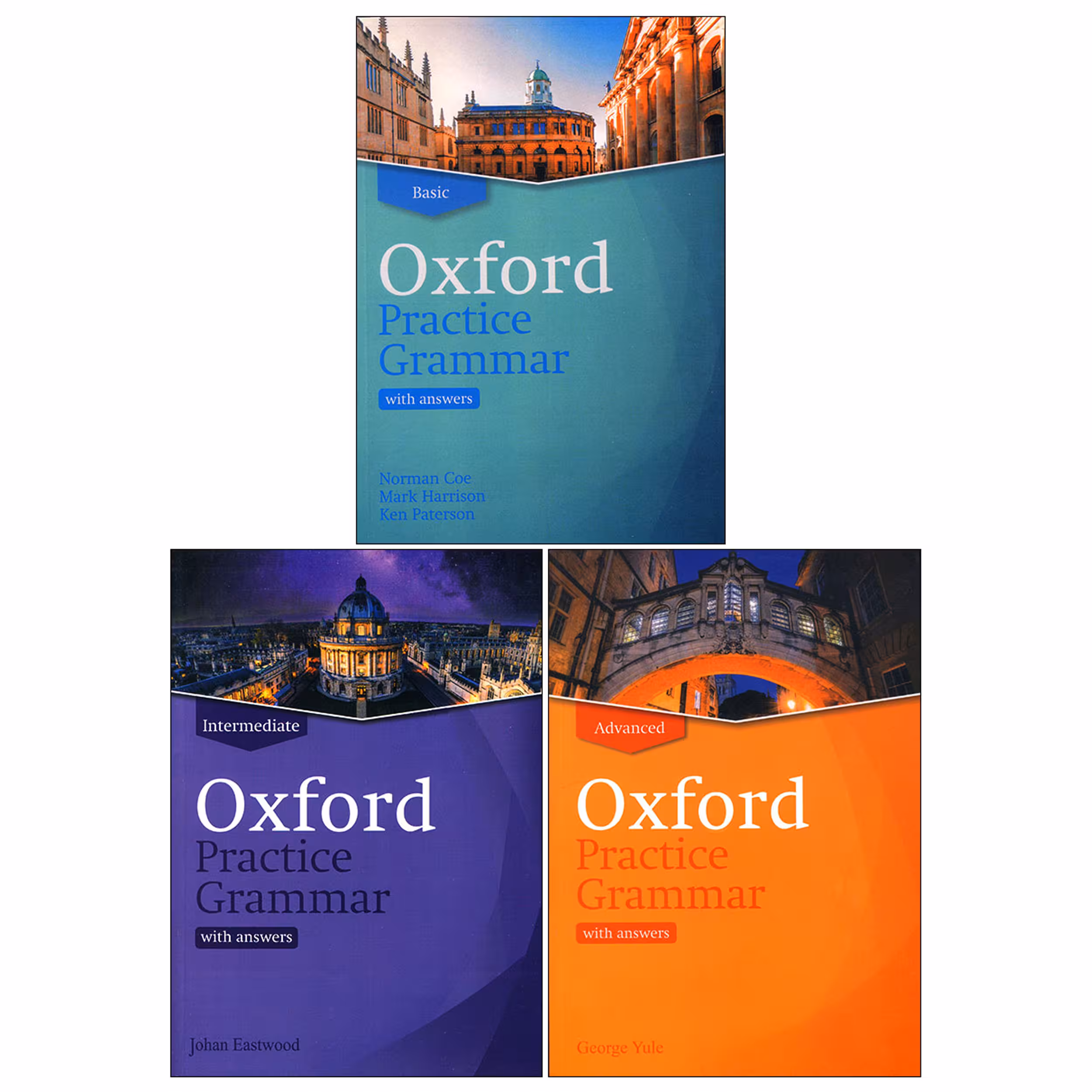 کتاب Oxford Practice Grammar اثر Norman Coe انتشارات هدف نوین 3 جلدی