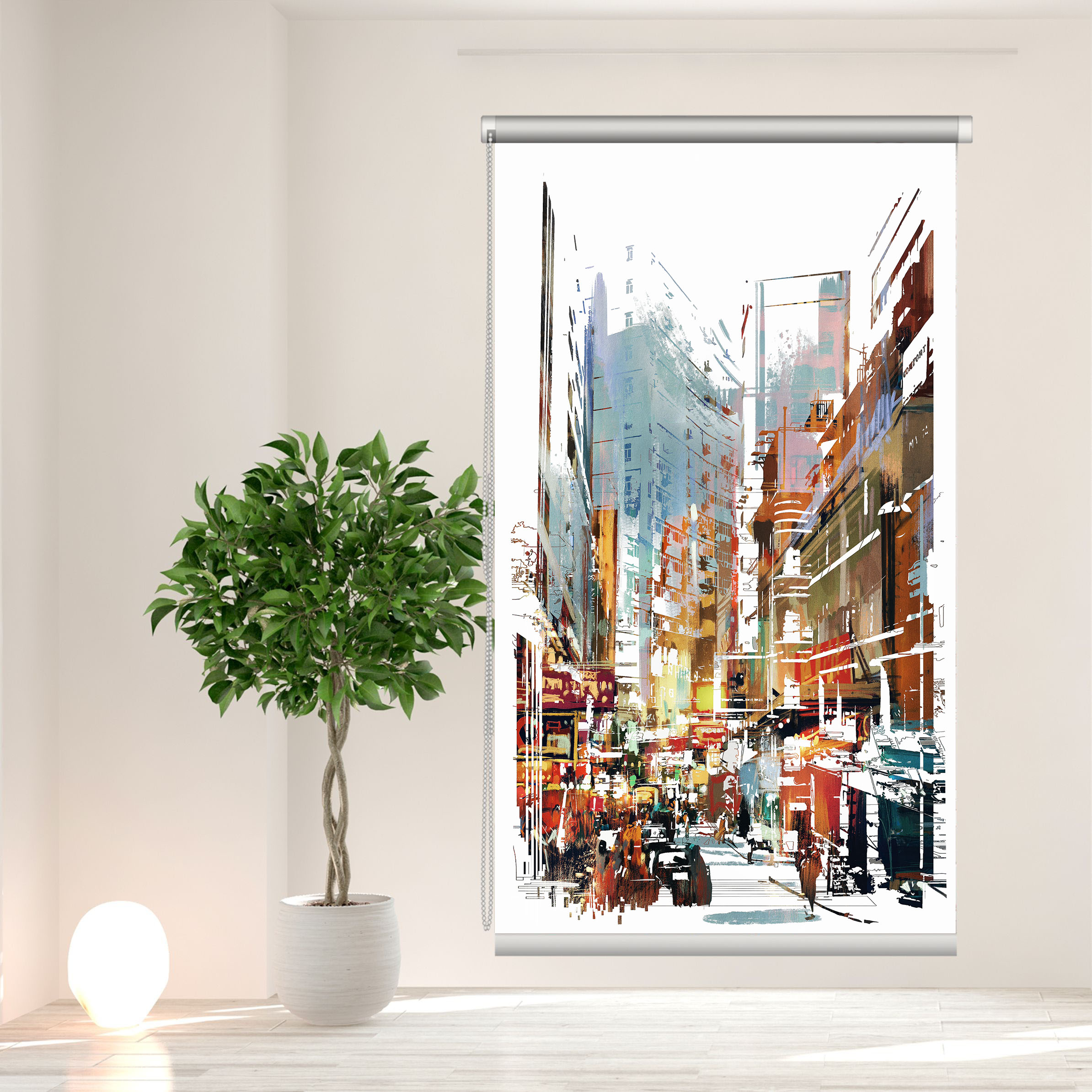 پرده شید مدل Pa.061 سایز 150x180 سانتیمتر