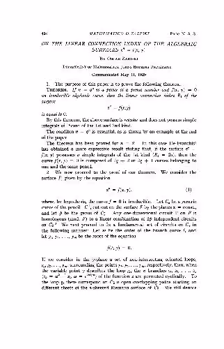 خرید و دانلود نسخه کامل کتاب On the linear connection index of the algebraic surfaces z^n=f(x,y)
