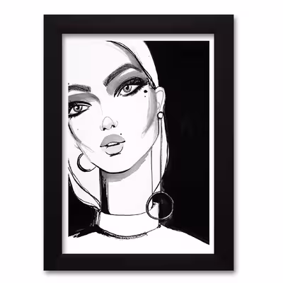 تابلو هیلما گالری کد HAP1531 BLACK