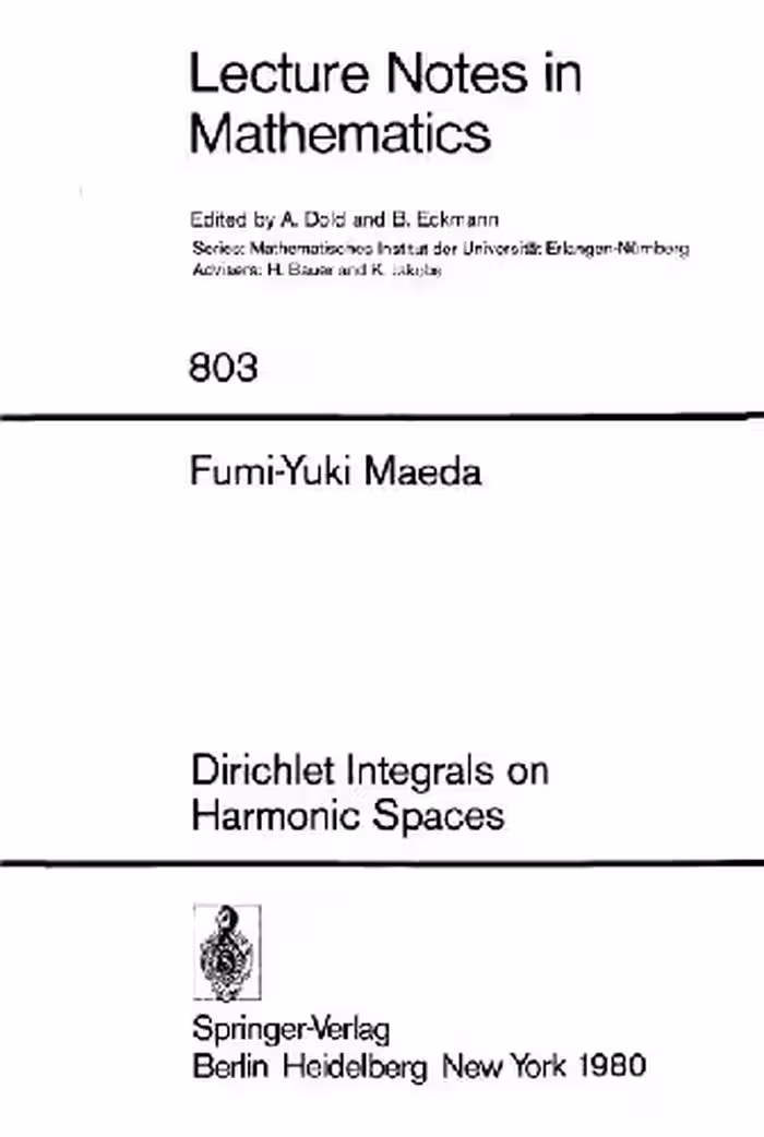 خرید و دانلود نسخه کامل کتاب Dirichlet Integrals on Harmonic Spaces