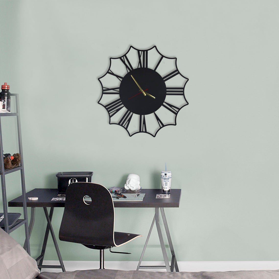 ساعت دیواری مدل پرگل - فروشگاه نیم آستین