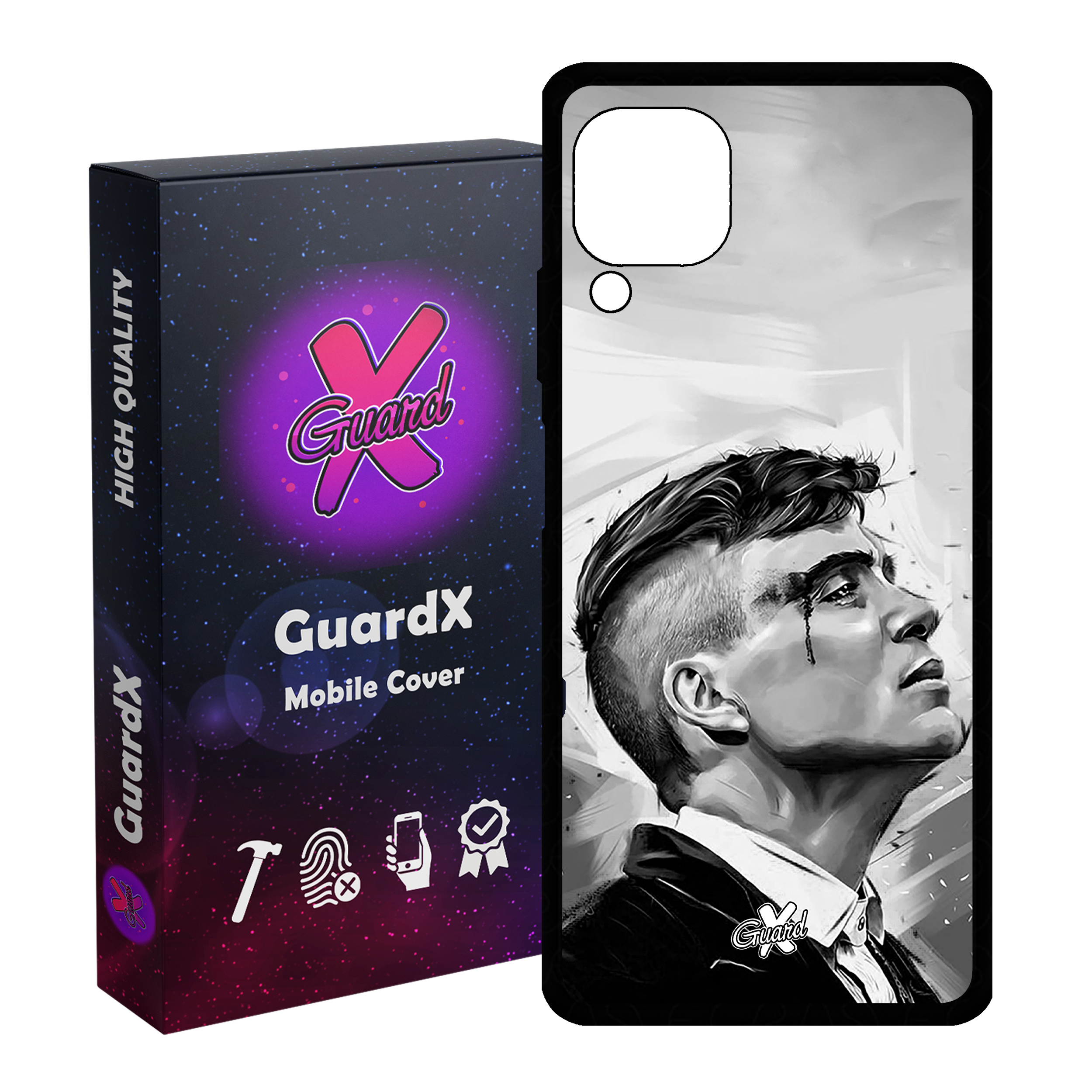 کاور گارد ایکس طرح Peaky Blinders مدل Glass10132 مناسب برای گوشی موبایل هوآوی Nova 7i / Nova 6 SE / P40 Lite