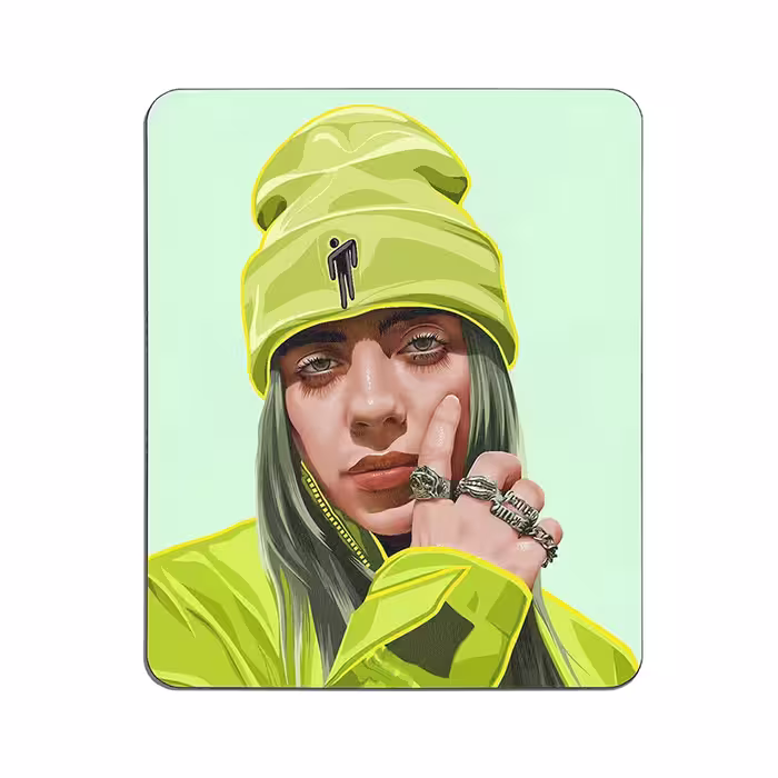 ماوس پد طرح Billie Eilish کد 3293
