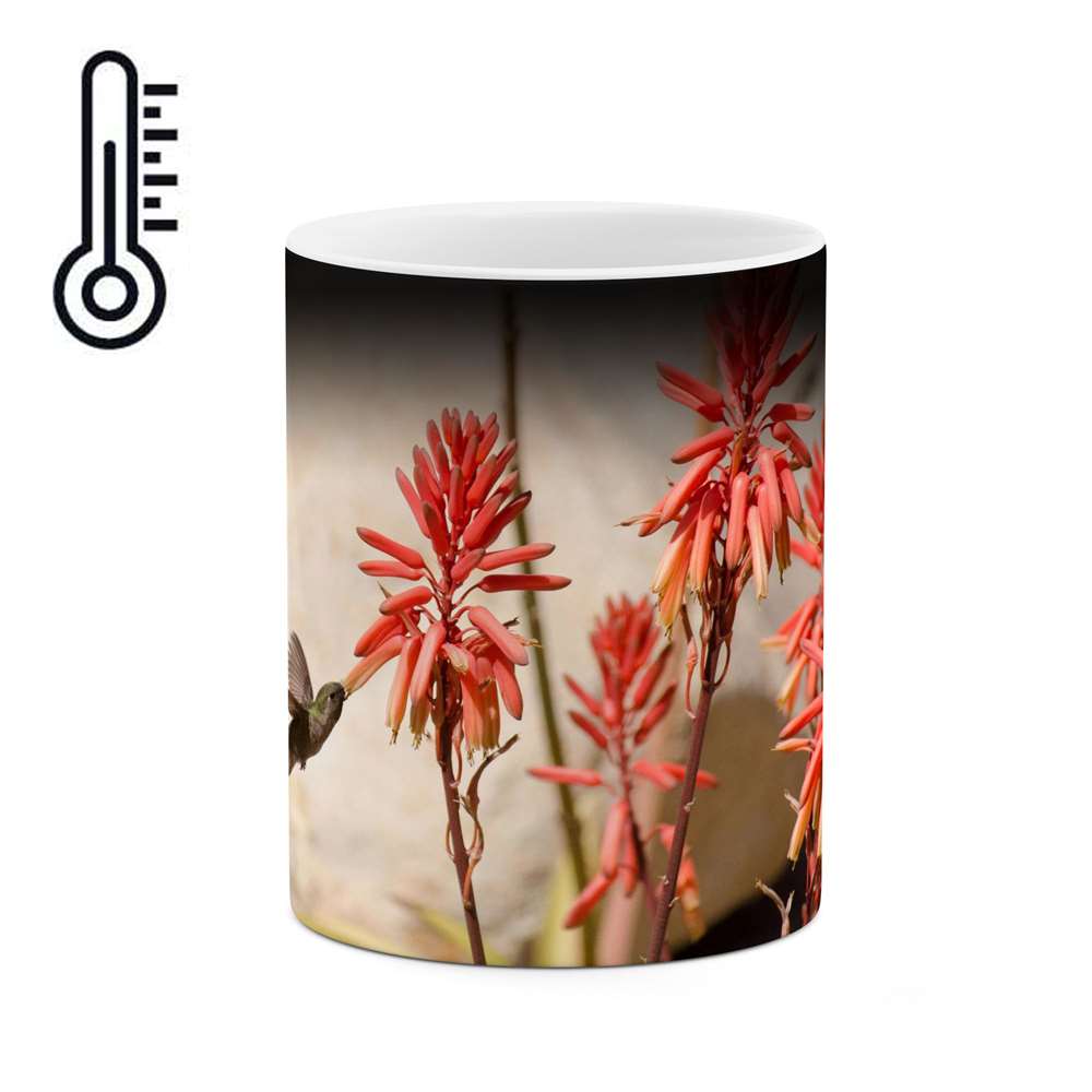 ماگ حرارتی طرح طبیعت و حیات وحش زیبا  مدل mgph14768