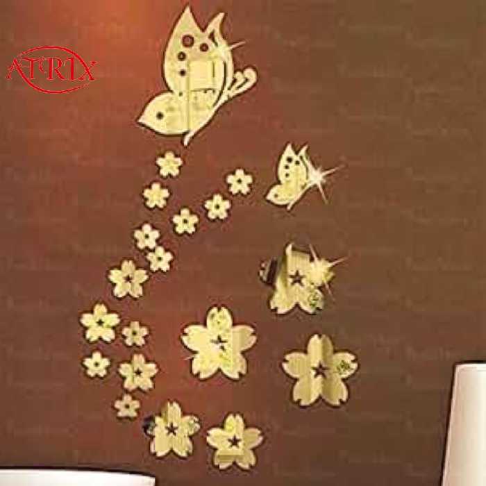 آینه آتریکس گل و پروانه کد MD93