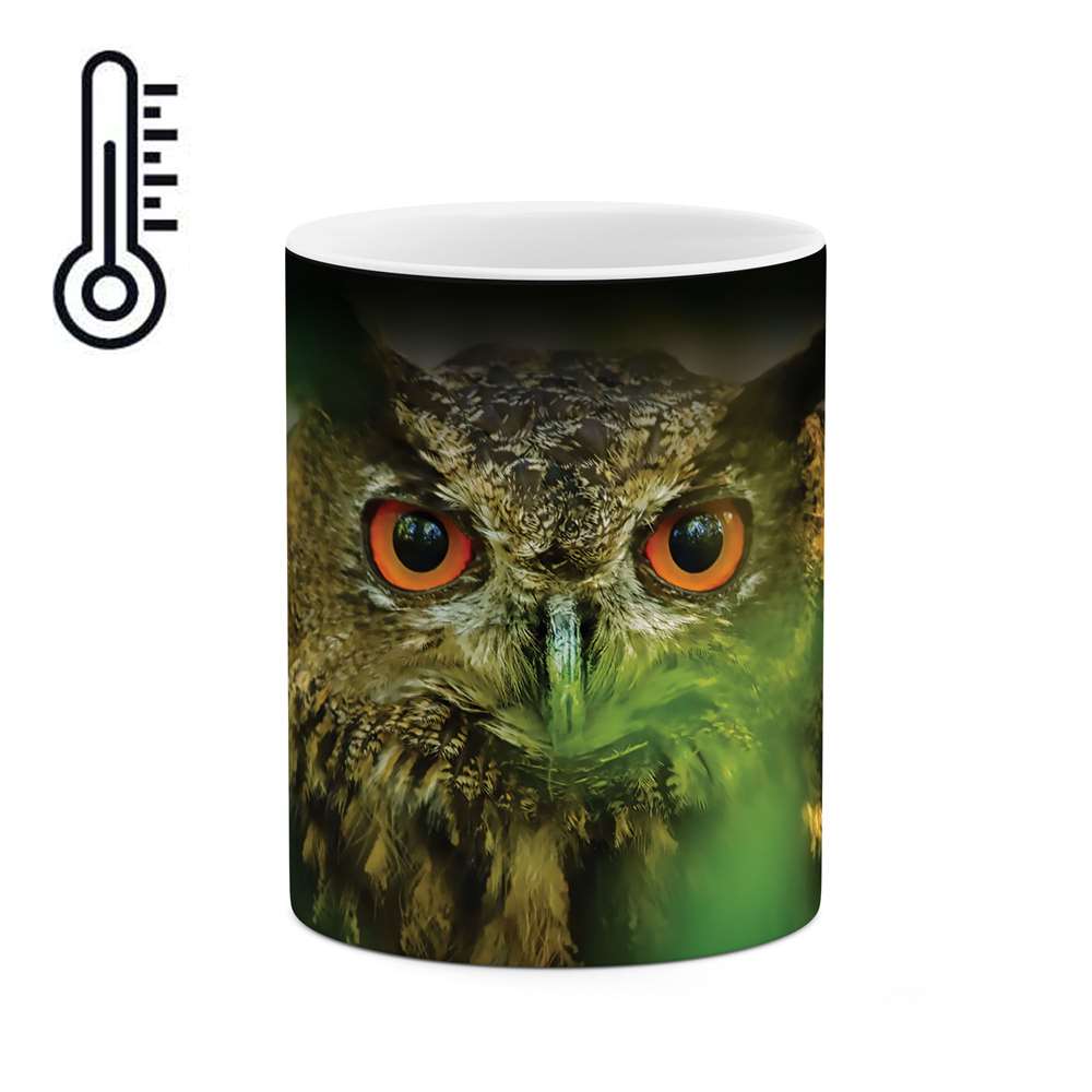 ماگ حرارتی طرح جغد مدل mgh04353