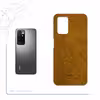 برچسب پوششی ماهوت مدل Brown-Chamois-Leather مناسب برای گوشی موبایل شیائومی Redmi 10