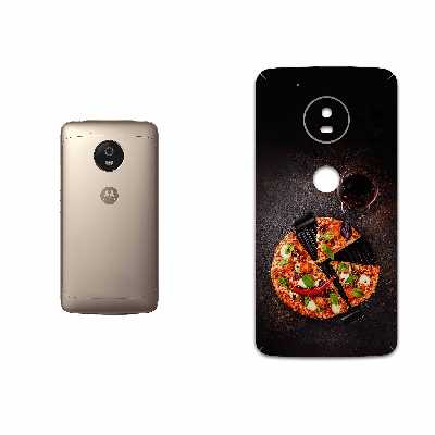 برچسب پوششی ماهوت مدل Pizza مناسب برای گوشی موبایل موتورولا Moto G5