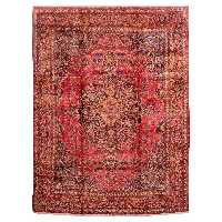 فرش قدیمی دستباف چهارده و نیم متری سی پرشیا کد 102425