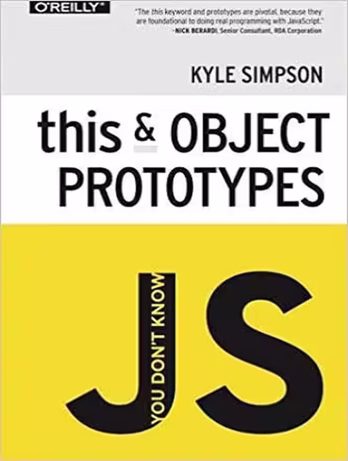 You Don’t Know JS: this & Object Prototypes شما JS را نمی شناسید: این و نمونه های اولیه شی (متن کامل بدون حذفیات)