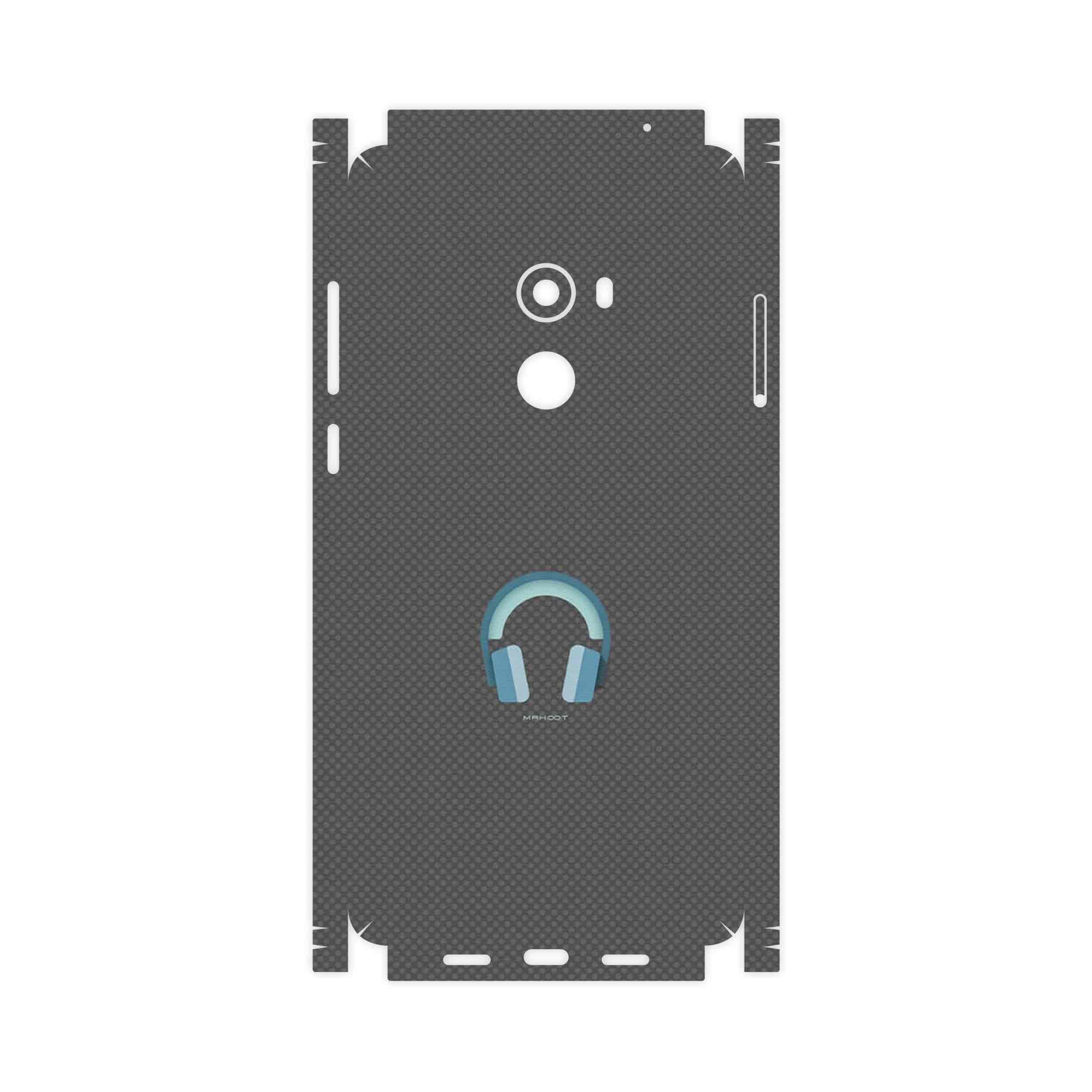 برچسب پوششی ماهوت مدل Minimal Headphone Icon-FullSkin مناسب برای گوشی موبایل شیائومی Mi Mix 2