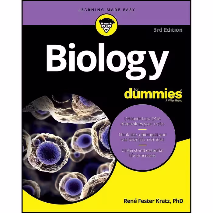 کتاب زبان اصلی Biology For Dummies  اثر Rene Fester Kratz
