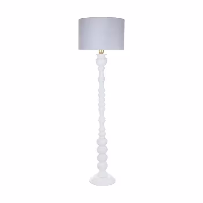 آباژور ایستاده مدل تک پایه خراطی12 سفید کد507