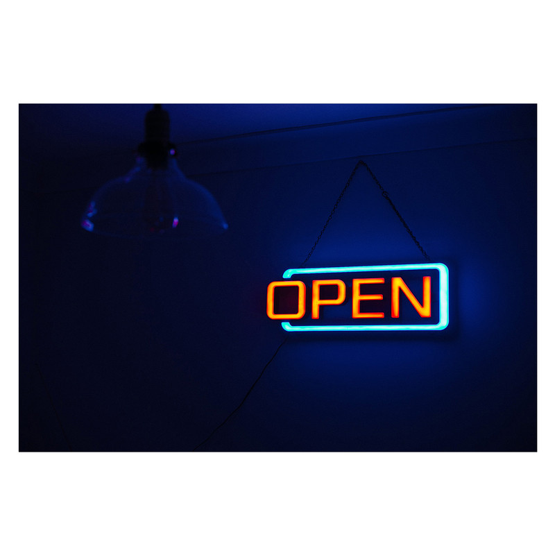 تابلو شاسی طرح open کد 563 | دنیای قاب