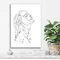 تابلو شاسی آتریسا مدل لاین ارت مینیمالAbstract Line