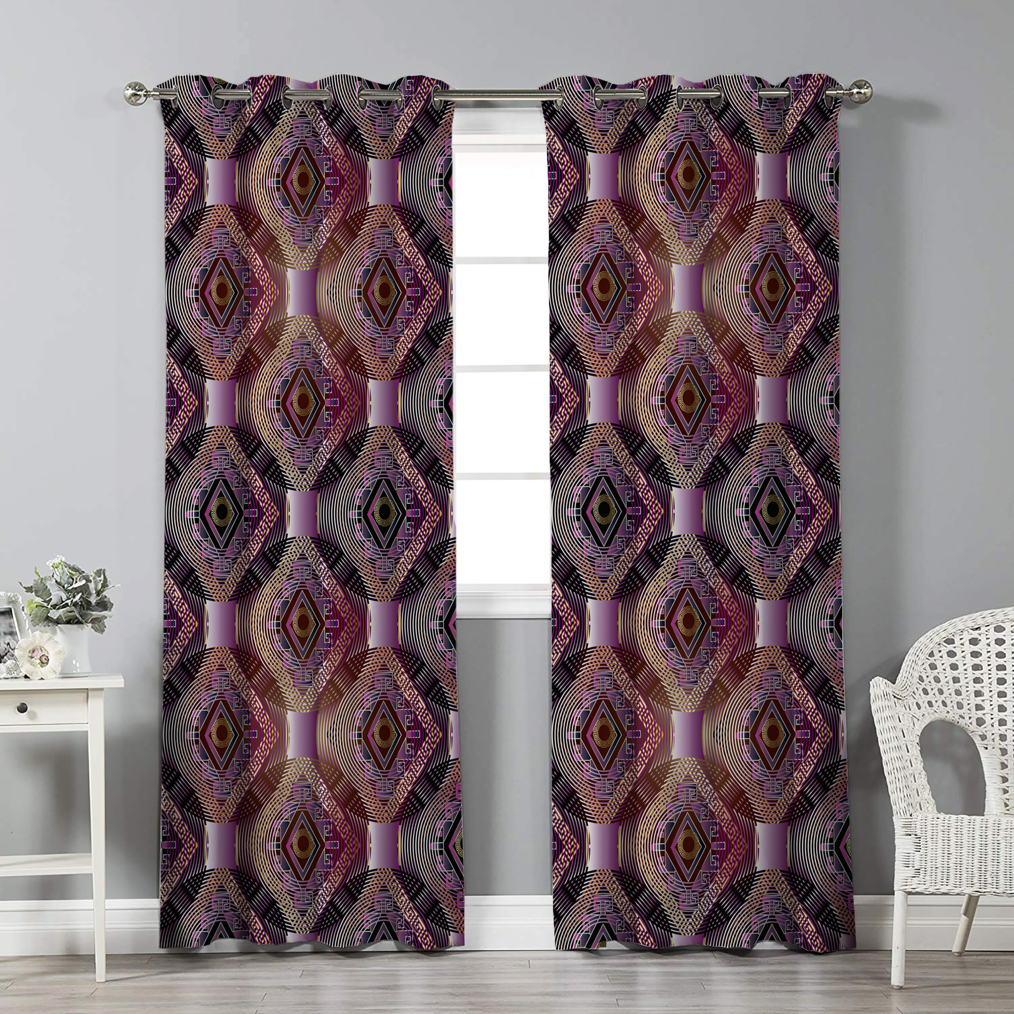 پرده نیروانا مدل pl2075 سایز 280 × 140 سانتی متر