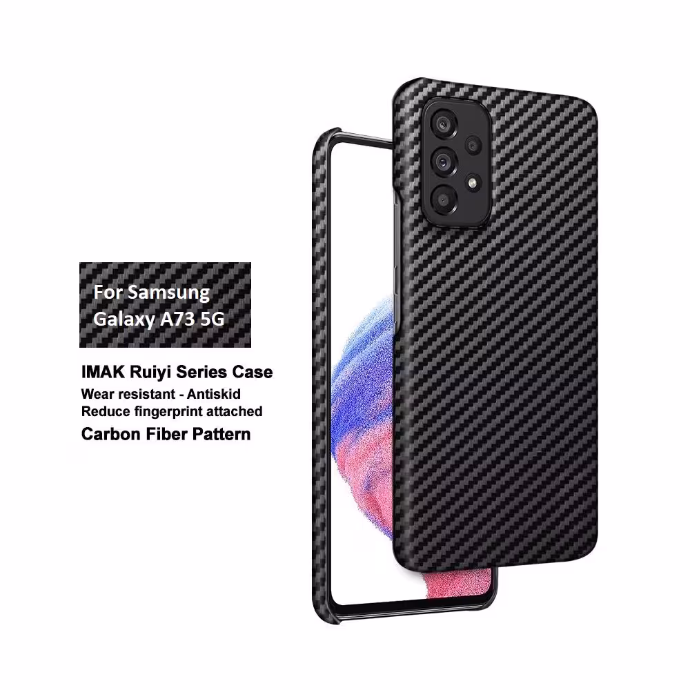 گارد فیبر کربنی سامسونگ Galaxy A73 Berlia Skin Fiber Carbon Case