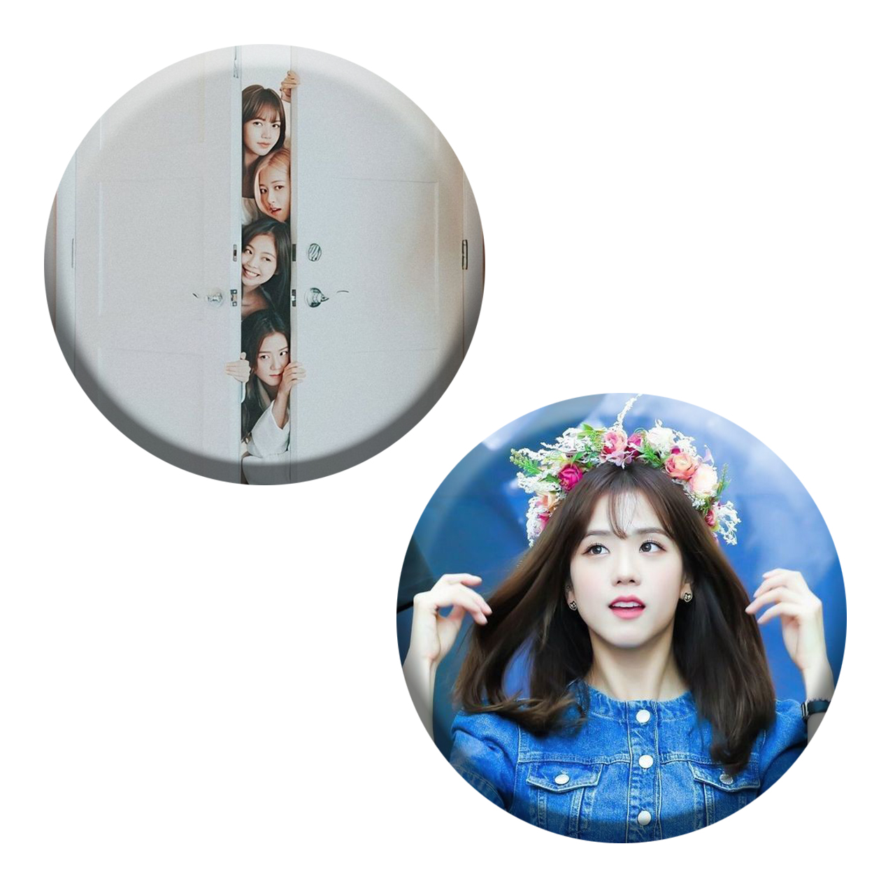 پیکسل گیفت پیکو طرح بلک پینک کد p428 مجموعه 2 عددی